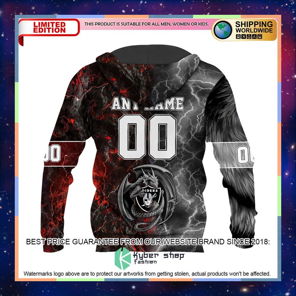 Personalized Las Vegas Raiders Dragon Demon Face Hoodie, Pants 10 Personalized Las Vegas Raiders Dragon Demon Face Hoodie, Pants word2