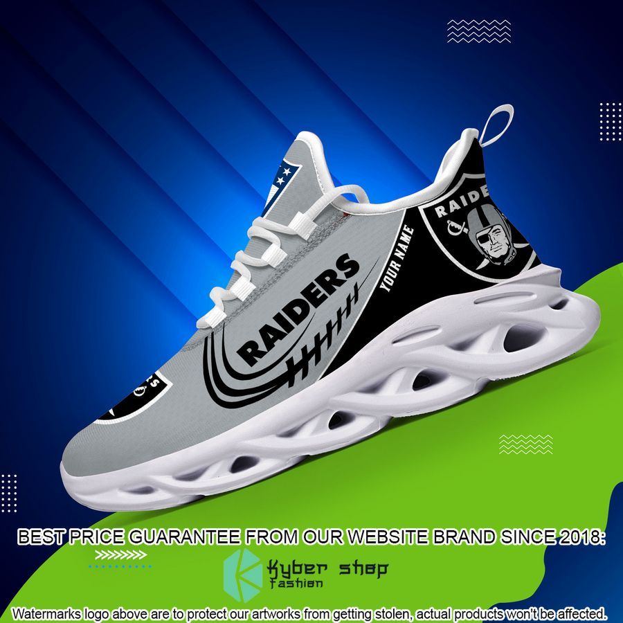 Personalized Las Vegas Raiders Max Soul Shoes 3 Personalized Las Vegas Raiders Max Soul Shoes word3