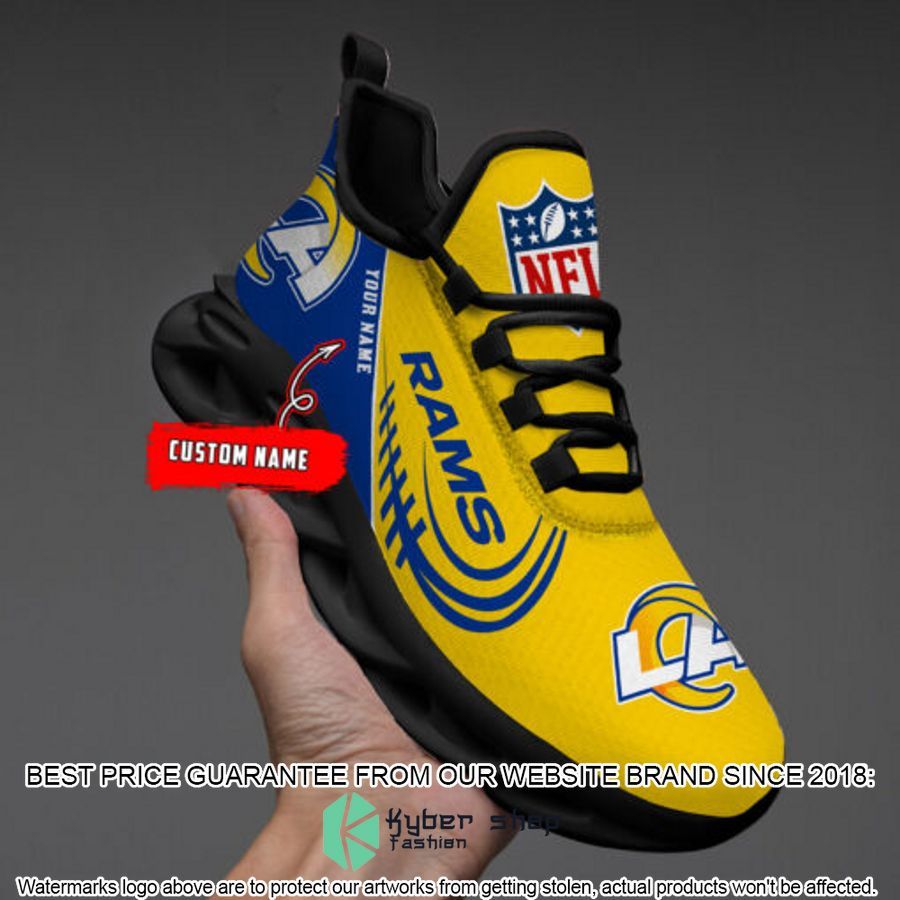 Personalized Los Angeles Rams Max Soul Shoes 10 Personalized Los Angeles Rams Max Soul Shoes word2
