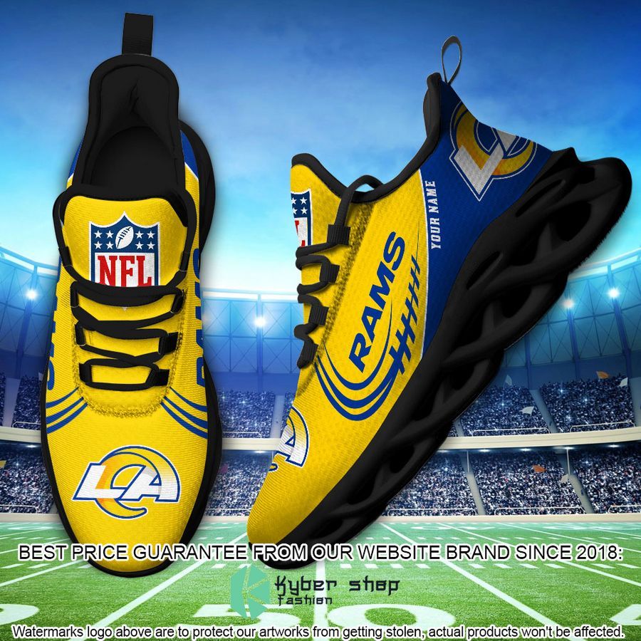 Personalized Los Angeles Rams Max Soul Shoes 5 Personalized Los Angeles Rams Max Soul Shoes word2