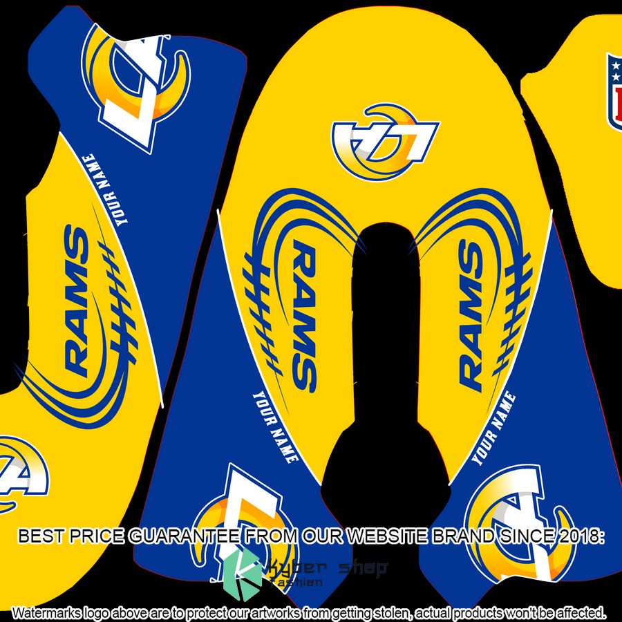Personalized Los Angeles Rams Max Soul Shoes 6 Personalized Los Angeles Rams Max Soul Shoes word2