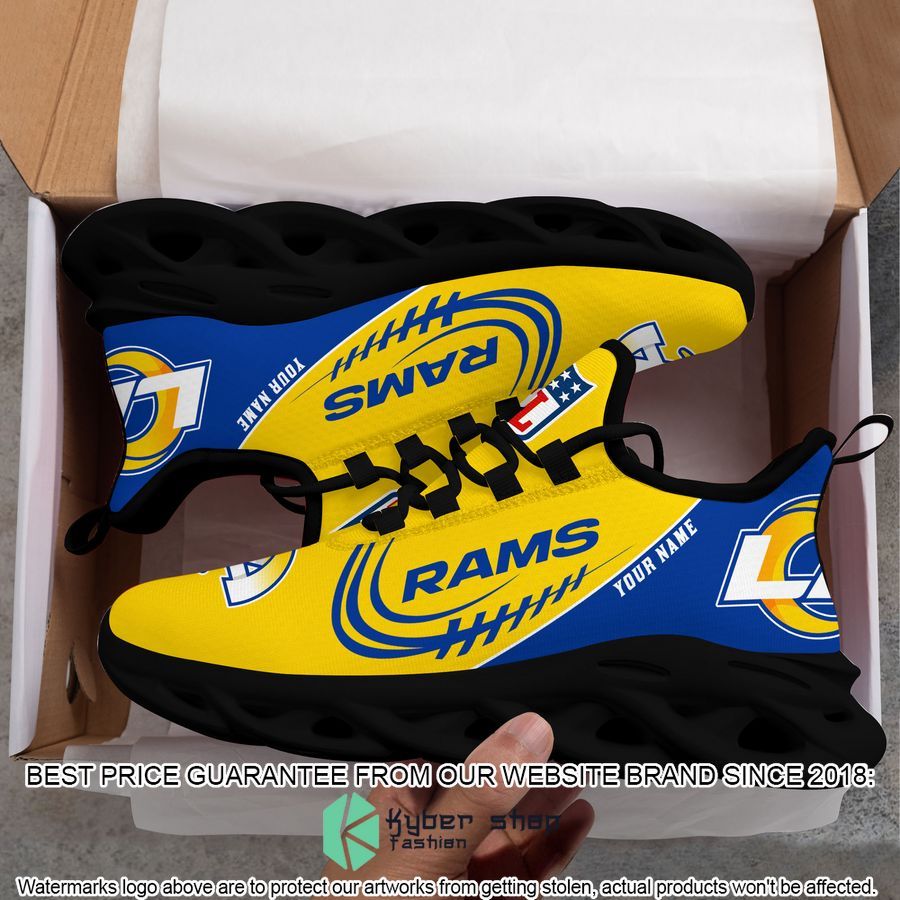 Personalized Los Angeles Rams Max Soul Shoes 7 Personalized Los Angeles Rams Max Soul Shoes word2