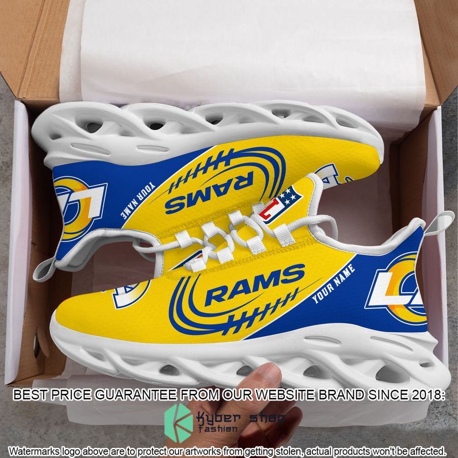 Personalized Los Angeles Rams Max Soul Shoes 8 Personalized Los Angeles Rams Max Soul Shoes word2