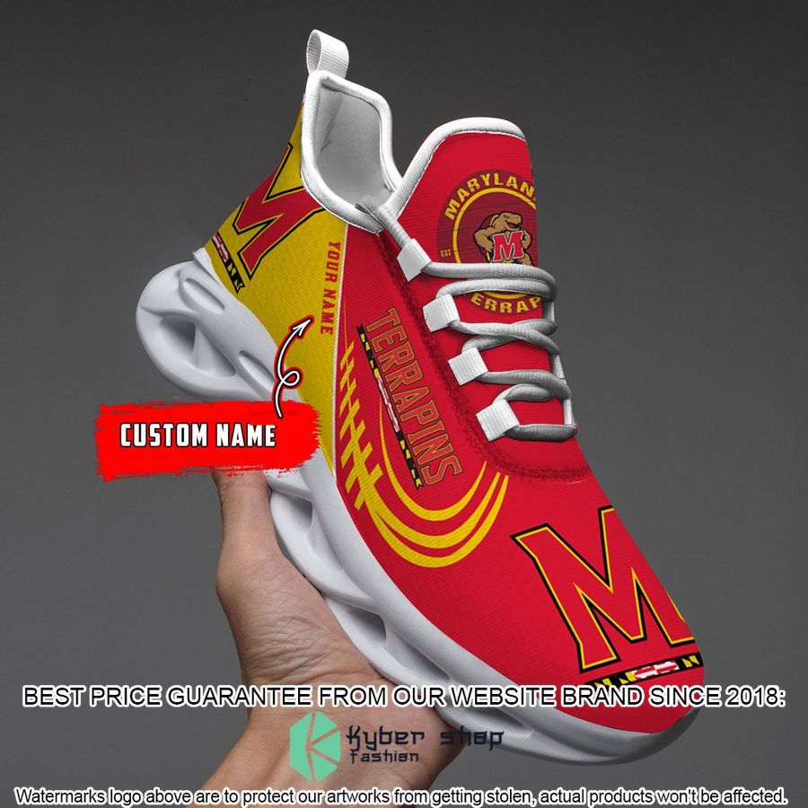 Personalized Maryland Terrapins Max Soul Shoes