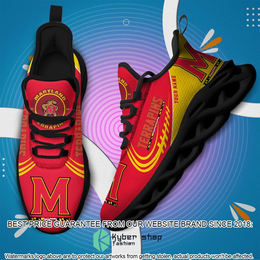 Personalized Maryland Terrapins Max Soul Shoes 3 Personalized Maryland Terrapins Max Soul Shoes word3