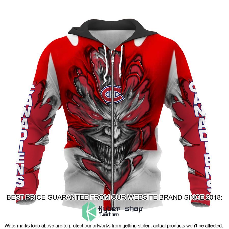 Personalized Montreal Canadiens Demon 3D Hoodie 3 Personalized Montreal Canadiens Demon 3D Hoodie word3
