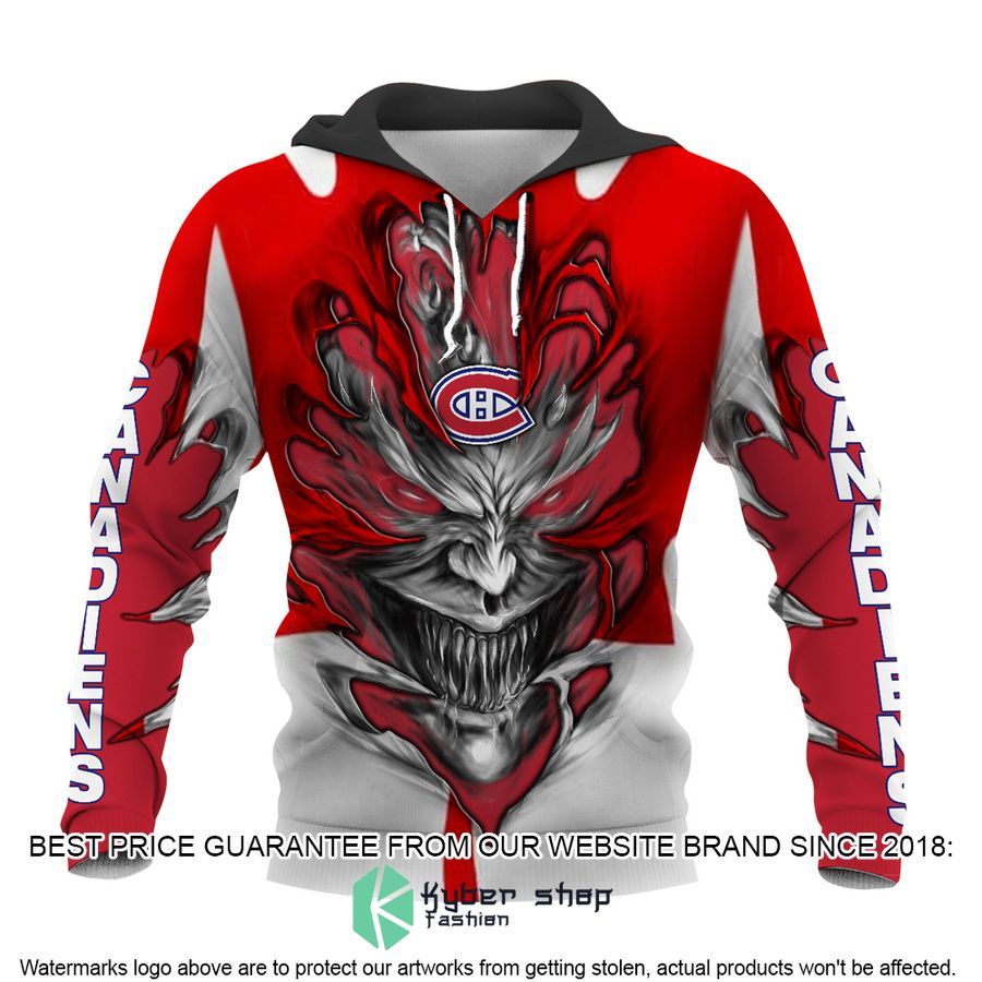 Personalized Montreal Canadiens Demon 3D Hoodie 4 Personalized Montreal Canadiens Demon 3D Hoodie word3