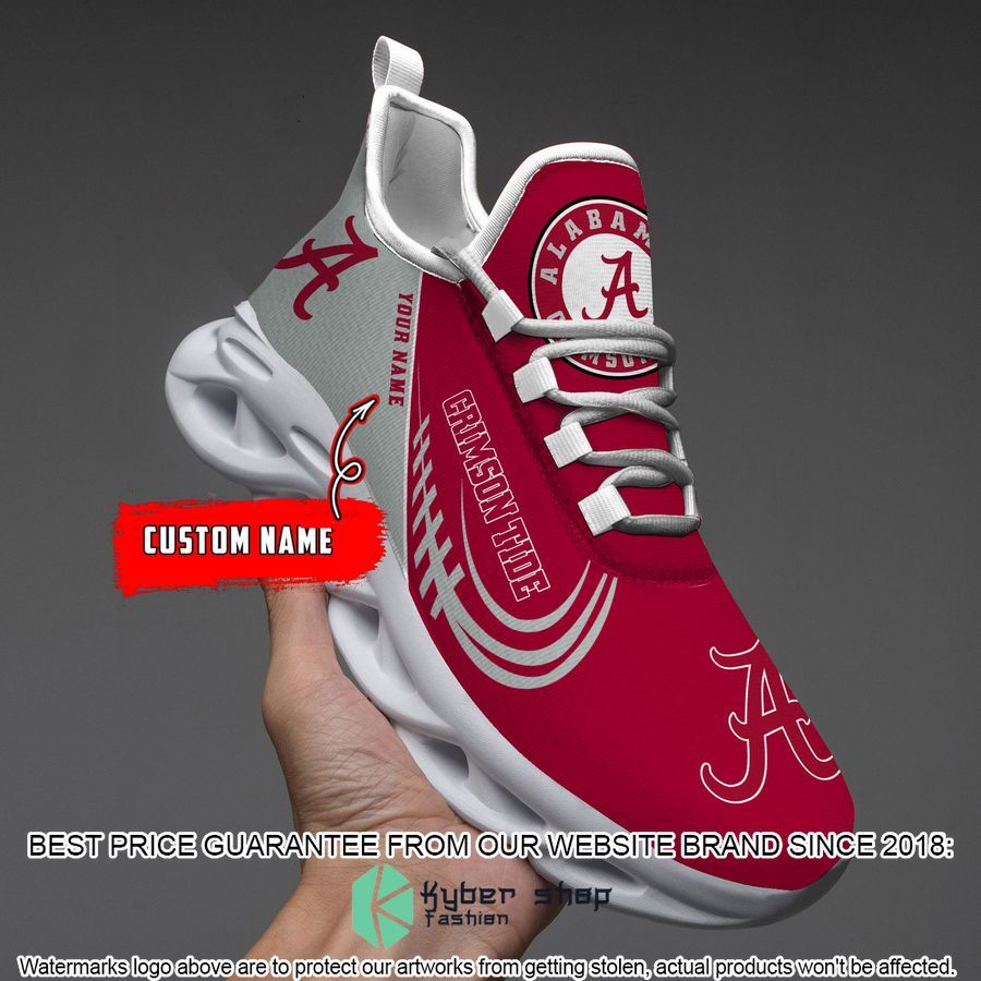 Personalized NCAA Teams Alabama Crimson Tide Max Soul Shoes