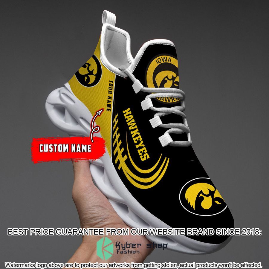 Personalized NCAA Teams Iowa Hawkeyes Max Soul Shoes