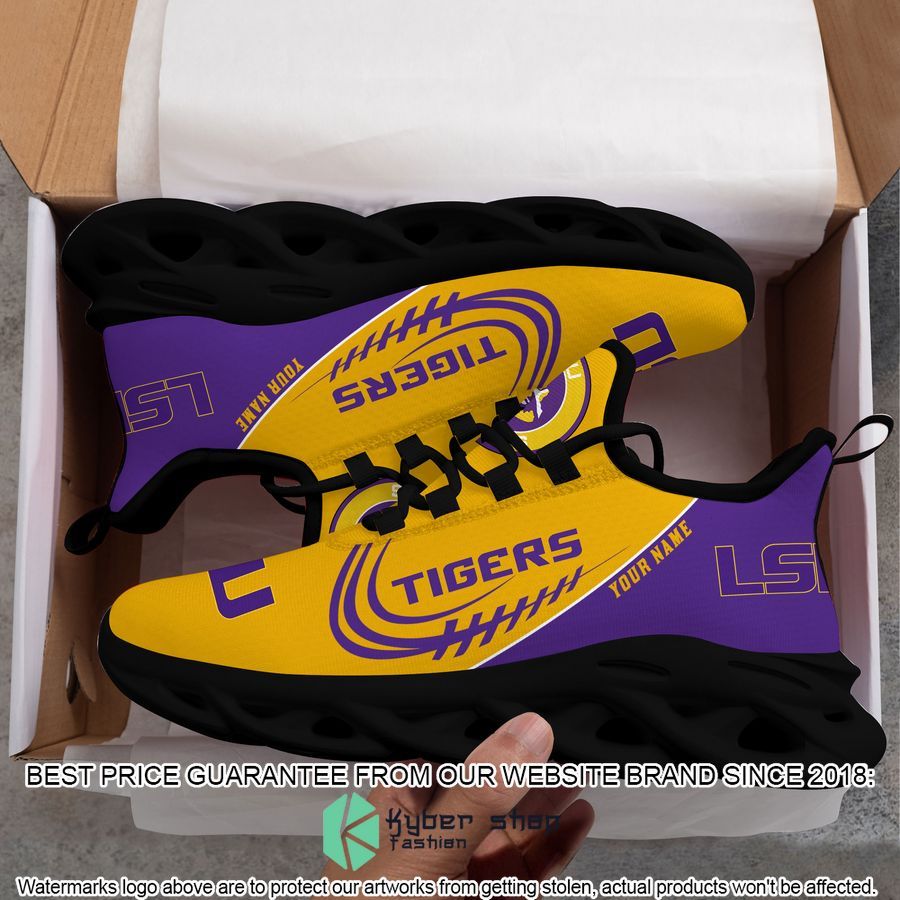 Personalized NCAA Teams LSU Tigers Max Soul Shoes 5 Personalized NCAA Teams LSU Tigers Max Soul Shoes word2
