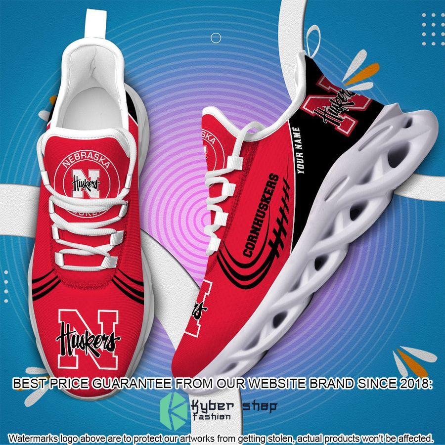 Personalized NCAA Teams Nebraska Cornhuskers Max Soul Shoes 4 Personalized NCAA Teams Nebraska Cornhuskers Max Soul Shoes word1