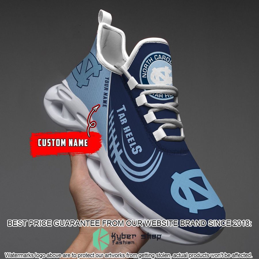 Personalized NCAA Teams North Carolina Tar Heels Max Soul Shoes