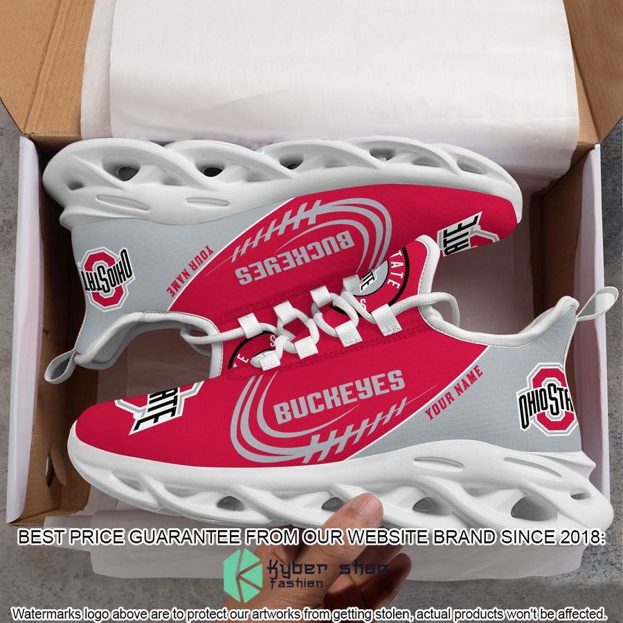 Personalized NCAA Teams Ohio State Buckeyes Max Soul Shoes 6 Personalized NCAA Teams Ohio State Buckeyes Max Soul Shoes word3