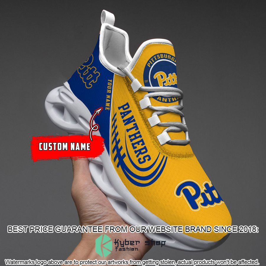 Personalized NCAA Teams Pittsburgh Panthers Max Soul Shoes
