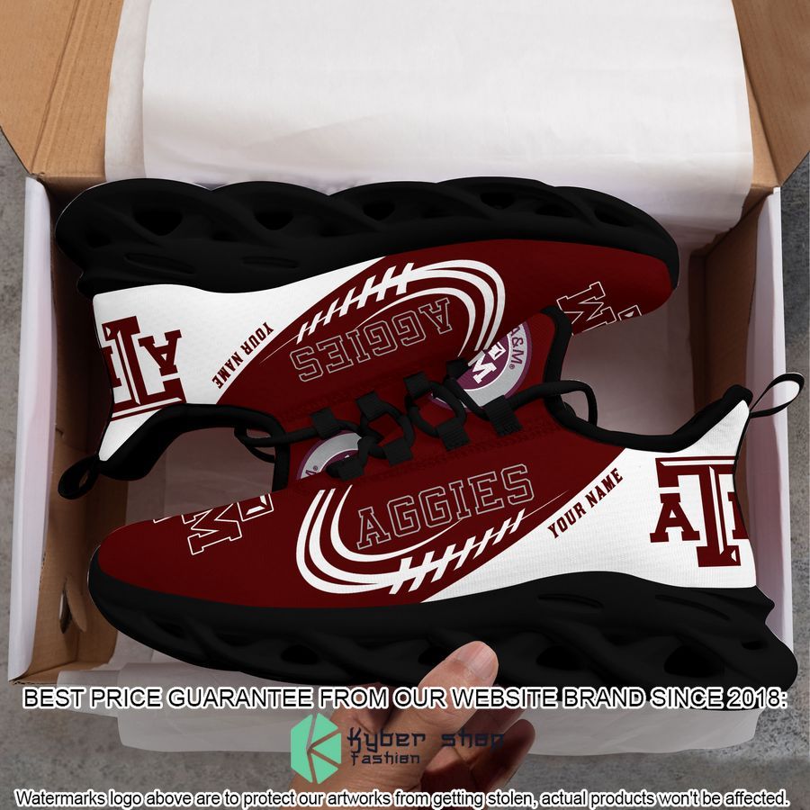Personalized NCAA Teams Texas A&M Aggies Max Soul Shoes 5 Personalized NCAA Teams Texas A&M Aggies Max Soul Shoes word3