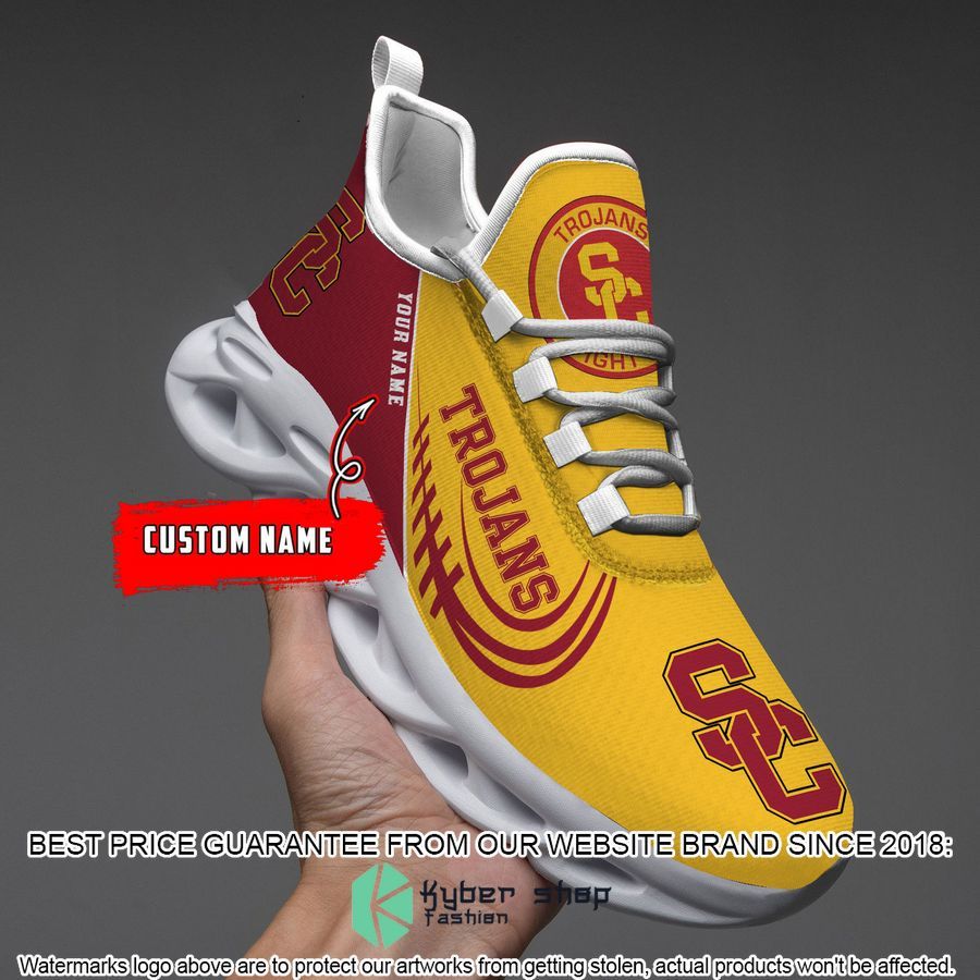 Personalized NCAA Teams USC Trojans Max Soul Shoes