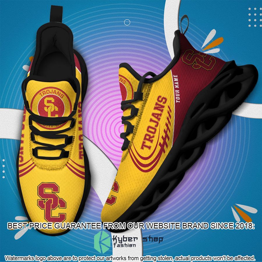 Personalized NCAA Teams USC Trojans Max Soul Shoes 3 Personalized NCAA Teams USC Trojans Max Soul Shoes word1