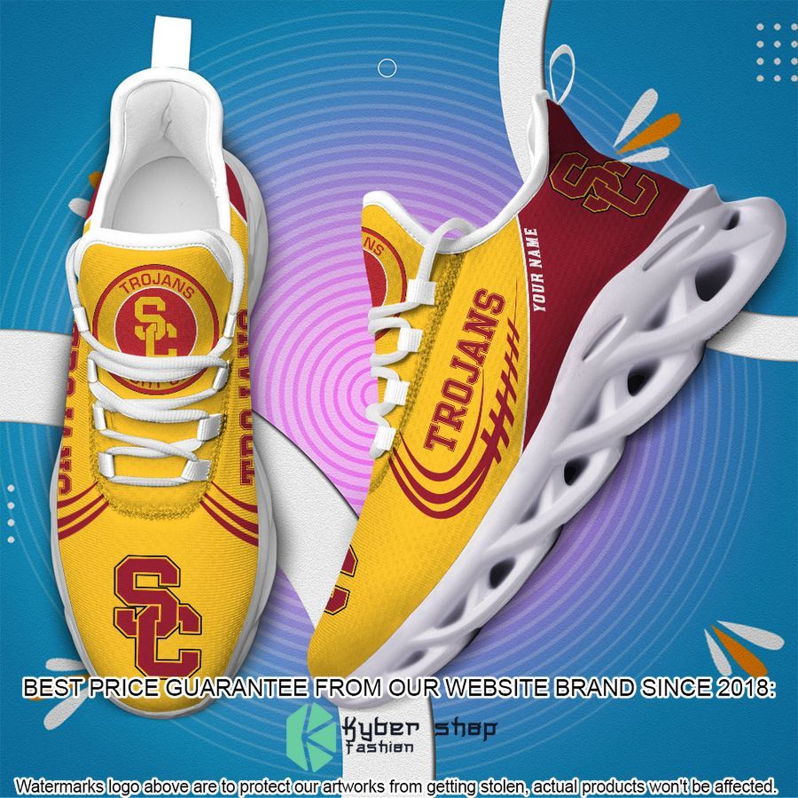 Personalized NCAA Teams USC Trojans Max Soul Shoes 4 Personalized NCAA Teams USC Trojans Max Soul Shoes word1