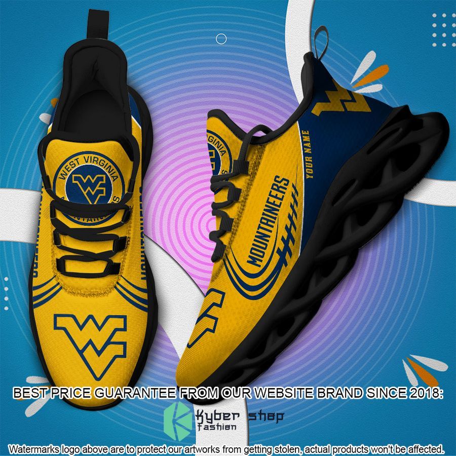 Personalized NCAA Teams West Virginia Mountaineers Max Soul Shoes 3 Personalized NCAA Teams West Virginia Mountaineers Max Soul Shoes word1