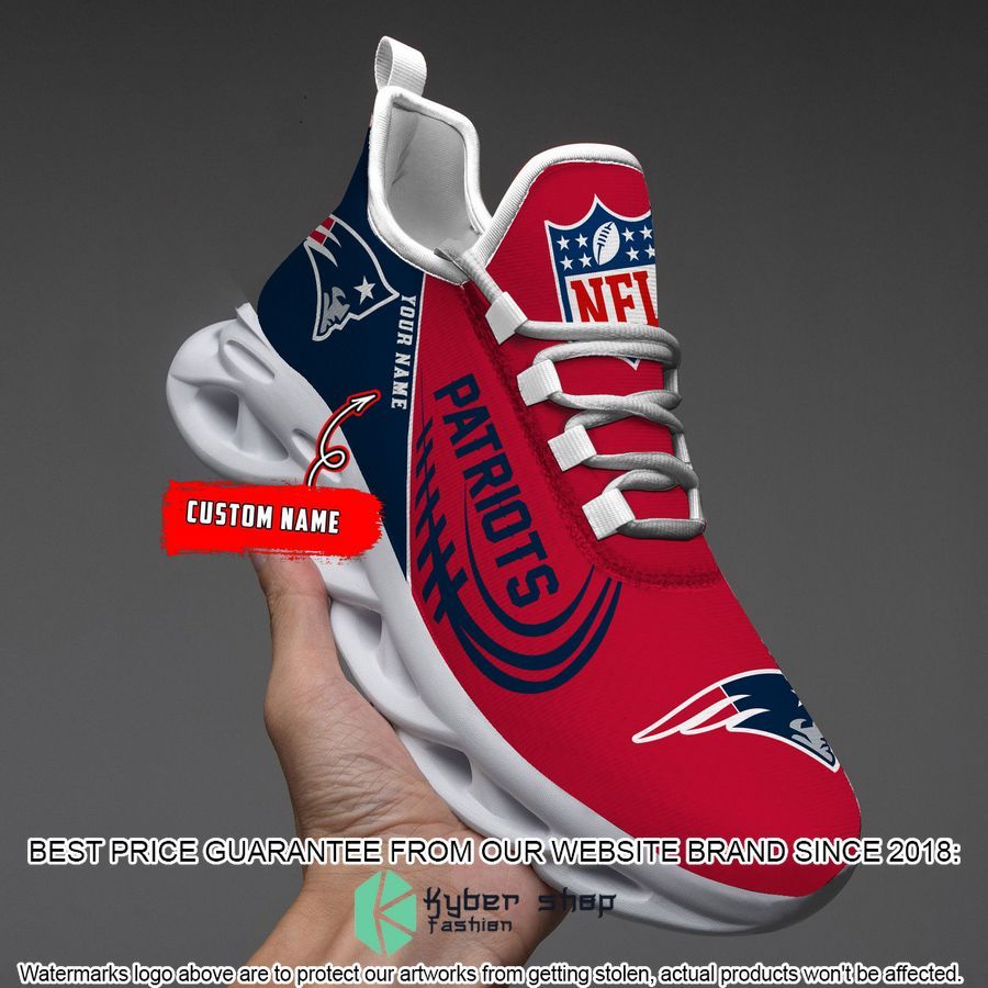 Personalized New England Patriots Max Soul Shoes