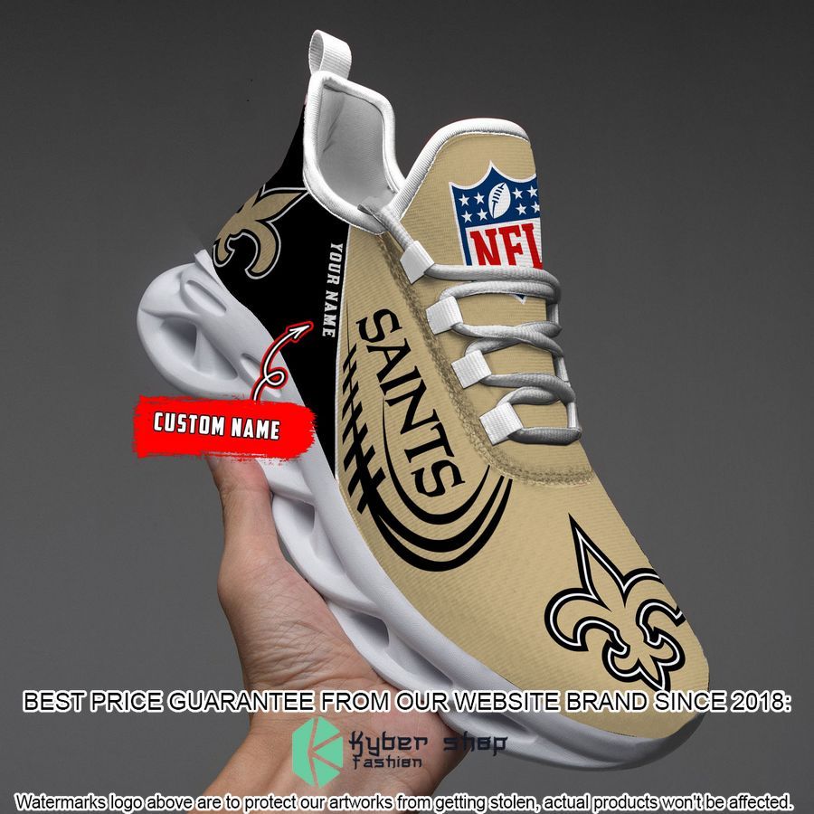Personalized New Orleans Saints Max Soul Shoes