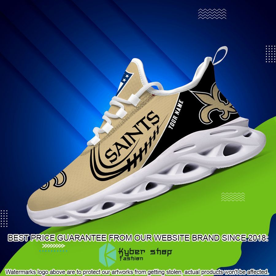Personalized New Orleans Saints Max Soul Shoes 3 Personalized New Orleans Saints Max Soul Shoes word2