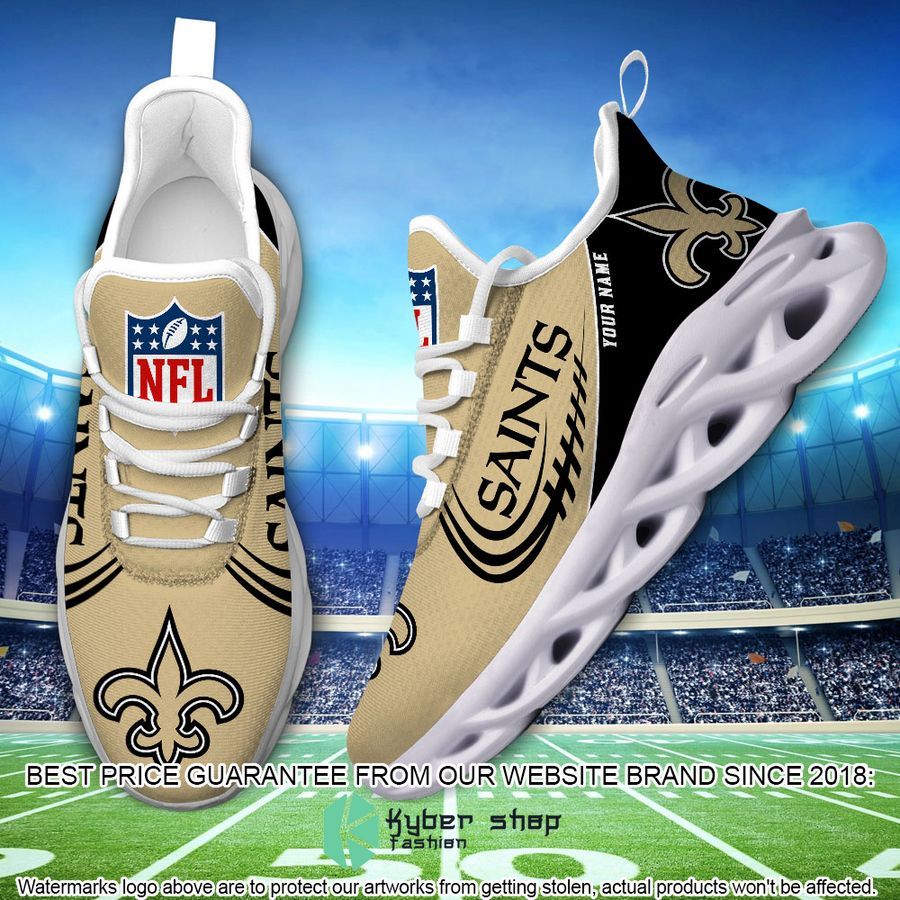 Personalized New Orleans Saints Max Soul Shoes 4 Personalized New Orleans Saints Max Soul Shoes word2