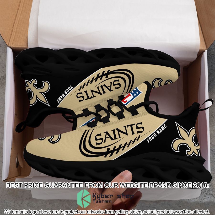 Personalized New Orleans Saints Max Soul Shoes 6 Personalized New Orleans Saints Max Soul Shoes word2