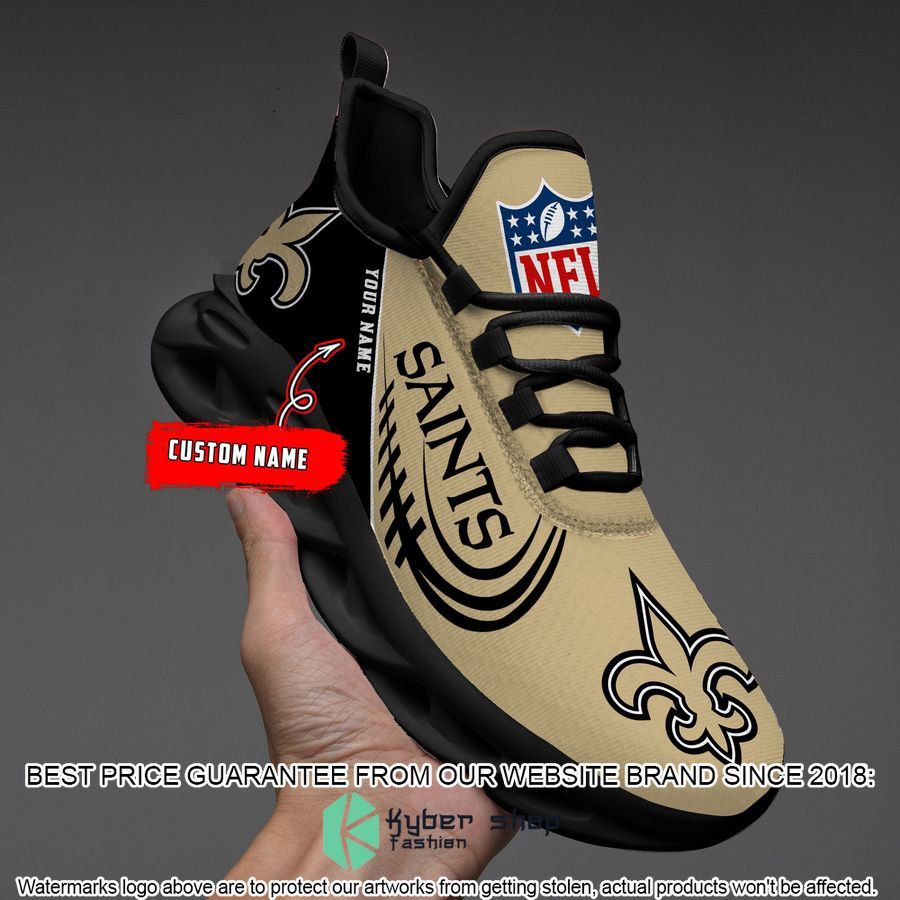 Personalized New Orleans Saints Max Soul Shoes 8 Personalized New Orleans Saints Max Soul Shoes word2