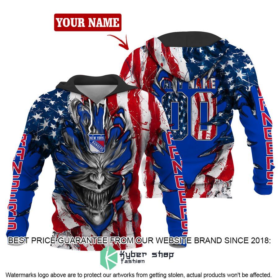 Personalized New York Islanders Demon US Flag 3D Hoodie 4 Personalized New York Islanders Demon US Flag 3D Hoodie word2