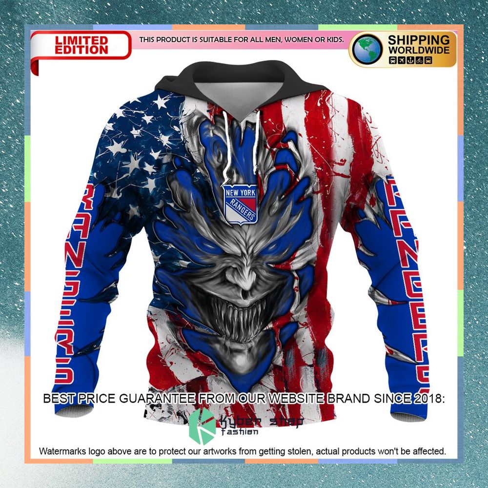 Personalized New York Islanders Demon US Flag 3D Hoodie 11 Personalized New York Islanders Demon US Flag 3D Hoodie word2