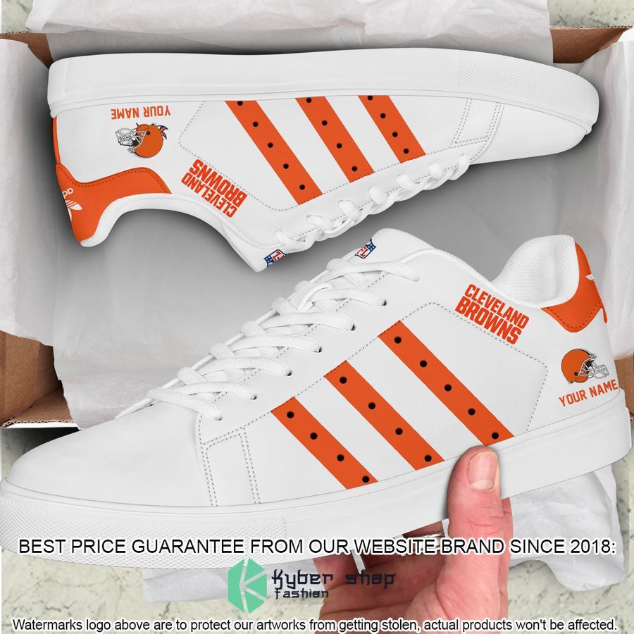 Personalized NFL Cleveland Browns Stan Smith Shoes