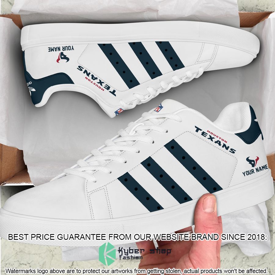 Personalized NFL Houston Texans Stan Smith Shoes