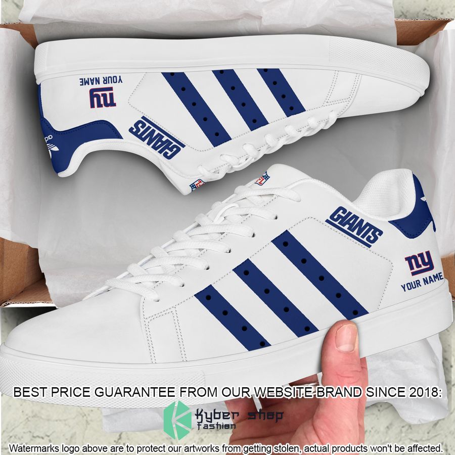 Personalized NFL New York Giants Stan Smith Shoes word1