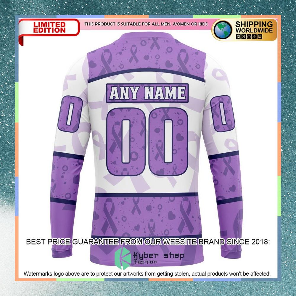 Personalized NHL Anaheim Ducks Lavender Fight Cancer Shirt, Hoodie 7 Personalized NHL Anaheim Ducks Lavender Fight Cancer Shirt, Hoodie word1