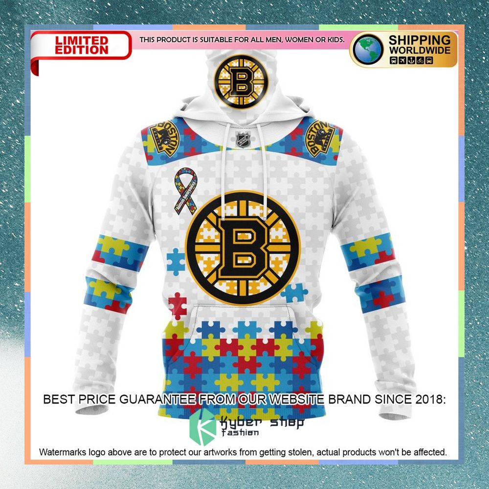 Personalized NHL Boston Bruins Autism Awareness Shirt, Hoodie 4 Personalized NHL Boston Bruins Autism Awareness Shirt, Hoodie word3