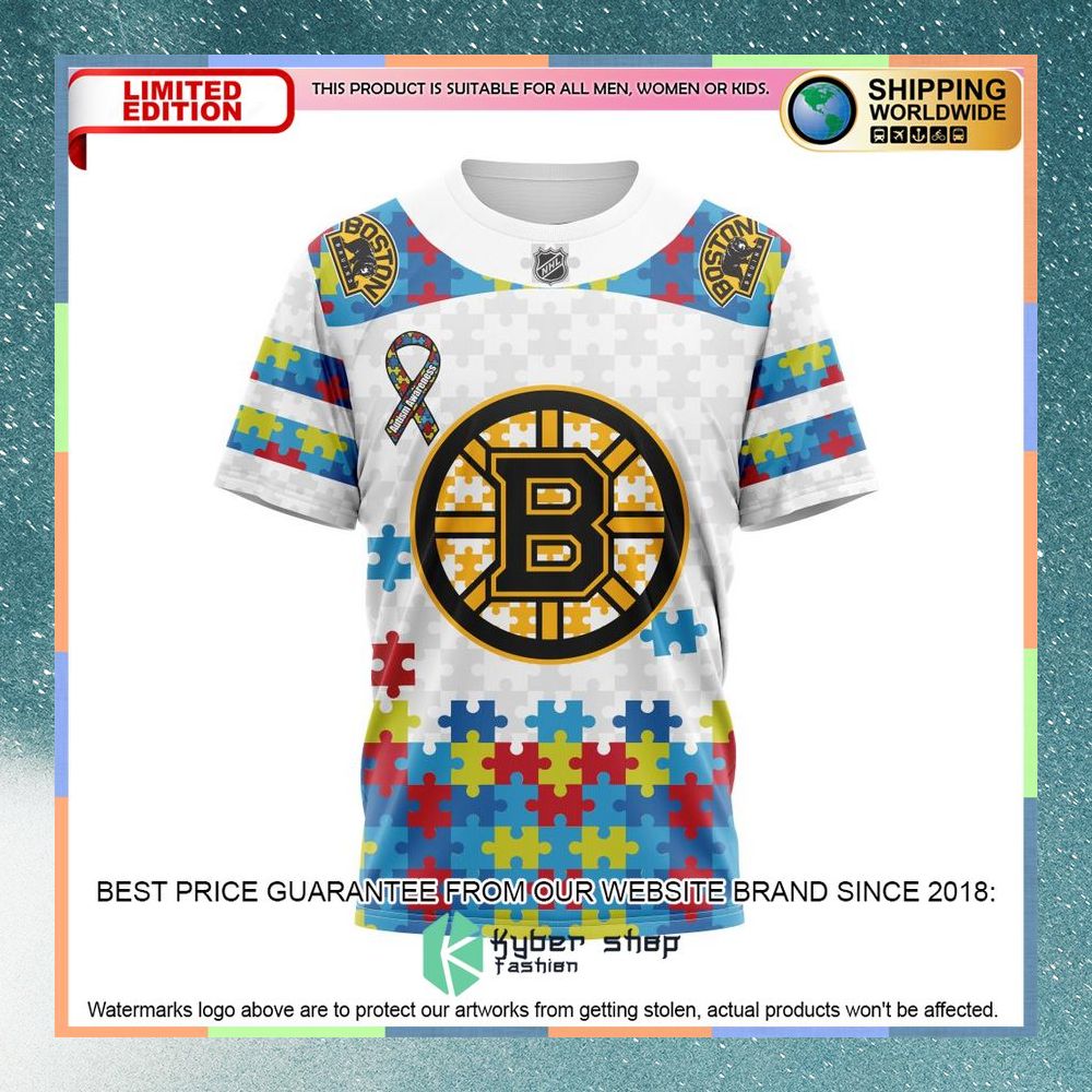 Personalized NHL Boston Bruins Autism Awareness Shirt, Hoodie 8 Personalized NHL Boston Bruins Autism Awareness Shirt, Hoodie word3