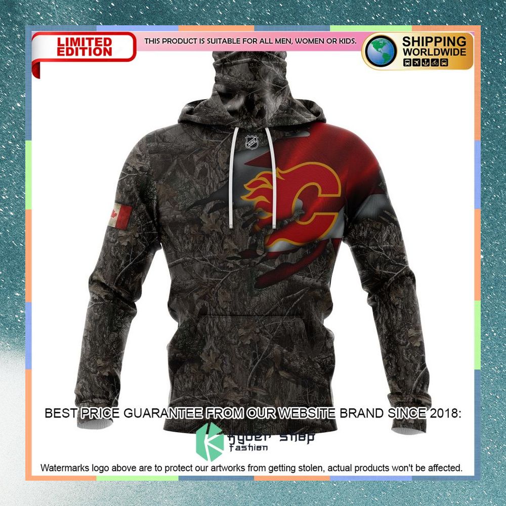 Personalized NHL Calgary Flames Hunting Camo Realtree Shirt, Hoodie 4 Personalized NHL Calgary Flames Hunting Camo Realtree Shirt, Hoodie word3