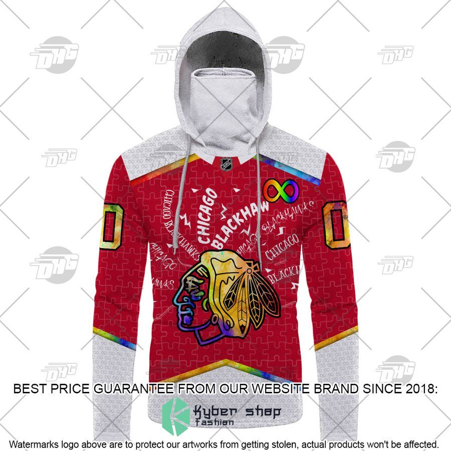Personalized NHL Chicago Blackhawks Autism 3D Shirt, Hoodie 10 Personalized NHL Chicago Blackhawks Autism 3D Shirt, Hoodie word3