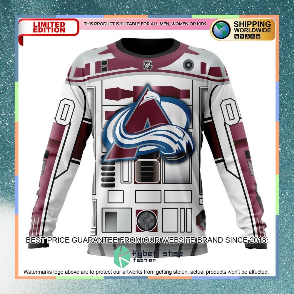 Personalized NHL Colorado Avalanche Star Wars May The 4Th Be With You Shirt, Hoodie 6 Personalized NHL Colorado Avalanche Star Wars May The 4Th Be With You Shirt, Hoodie word2