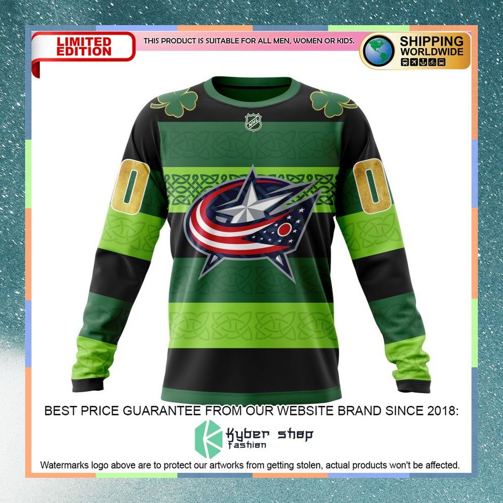 Personalized NHL Columbus Blue Jackets St.Patrick Days Concepts Shirt, Hoodie 6 Personalized NHL Columbus Blue Jackets St.Patrick Days Concepts Shirt, Hoodie word3
