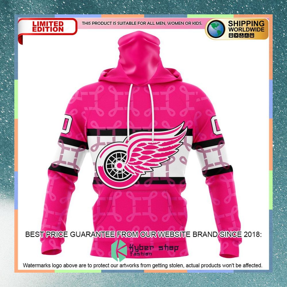 Personalized NHL Detroit Red Wings Breast Cancer Shirt, Hoodie 4 Personalized NHL Detroit Red Wings Breast Cancer Shirt, Hoodie word1