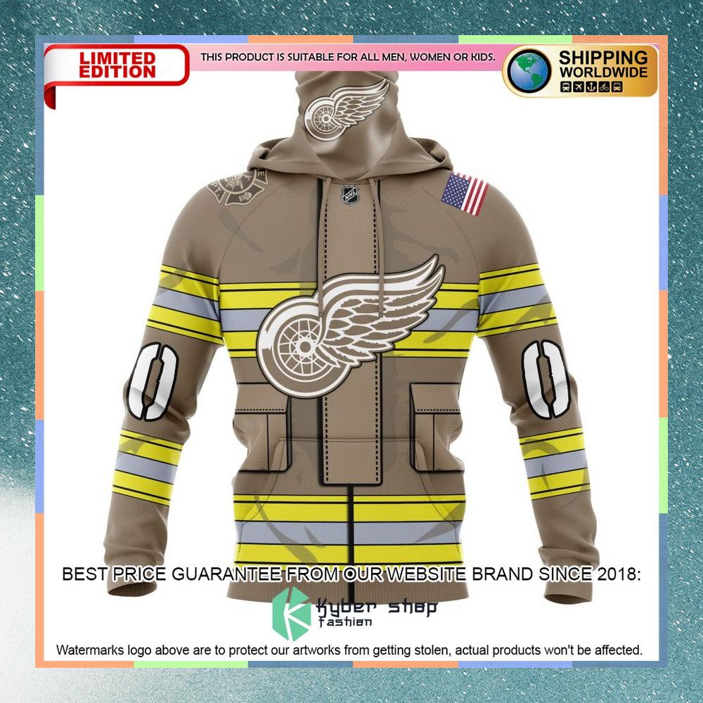 Personalized NHL Detroit Red Wings Honor Firefighter As Hero Of The Game Shirt, Hoodie 4 Personalized NHL Detroit Red Wings Honor Firefighter As Hero Of The Game Shirt, Hoodie word3
