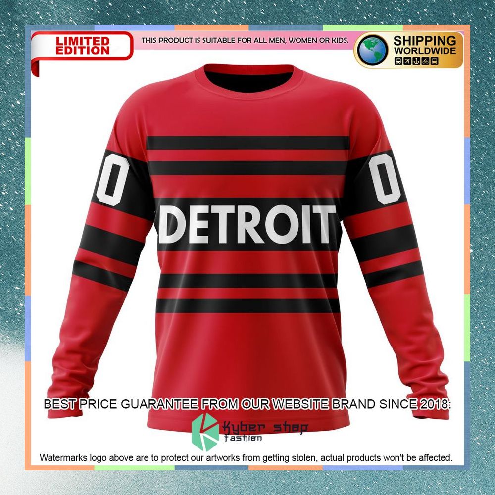 Personalized NHL Detroit Red Wings Reverse Retro Shirt, Hoodie 6 Personalized NHL Detroit Red Wings Reverse Retro Shirt, Hoodie word3