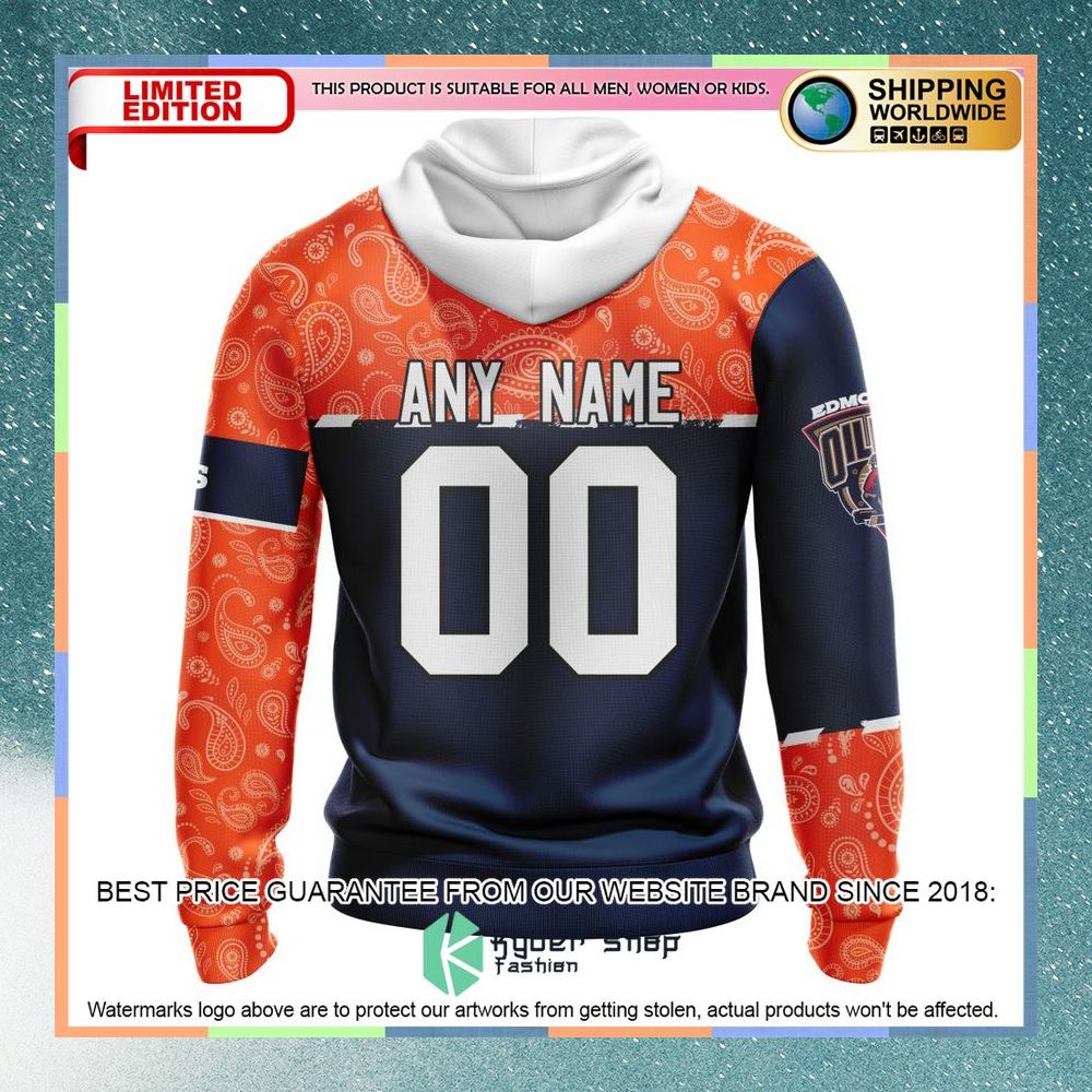 Personalized NHL Edmonton Oilers Jersey Hockey With Paisley Shirt, Hoodie 3 Personalized NHL Edmonton Oilers Jersey Hockey With Paisley Shirt, Hoodie word2