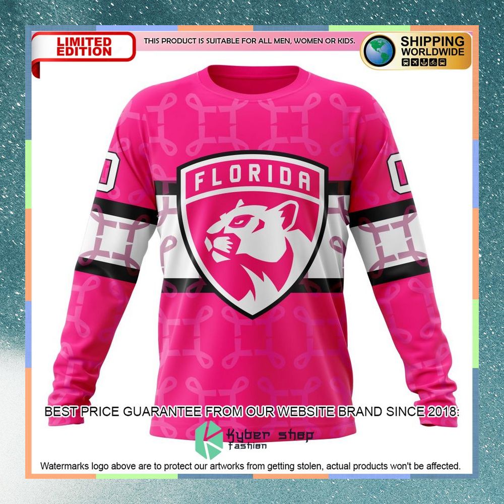 Personalized NHL Florida Panthers Breast Cancer Shirt, Hoodie 6 Personalized NHL Florida Panthers Breast Cancer Shirt, Hoodie word3