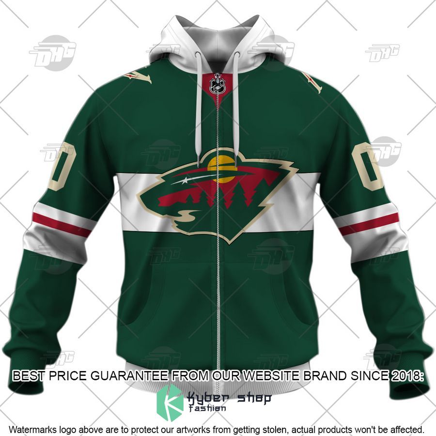 Personalized NHL Minnesota Wild 2022 Green Home 3D Shirt, Hoodie 6 Personalized NHL Minnesota Wild 2022 Green Home 3D Shirt, Hoodie word1