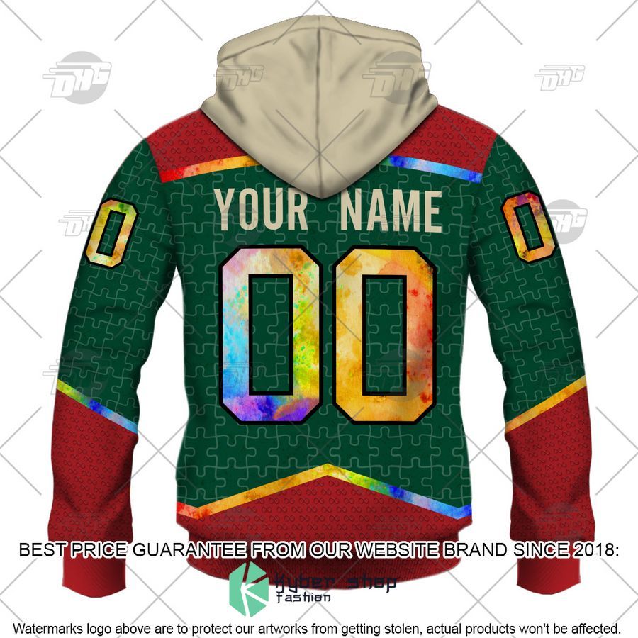 Personalized NHL Minnesota Wild Autism 3D Shirt, Hoodie 7 Personalized NHL Minnesota Wild Autism 3D Shirt, Hoodie word1