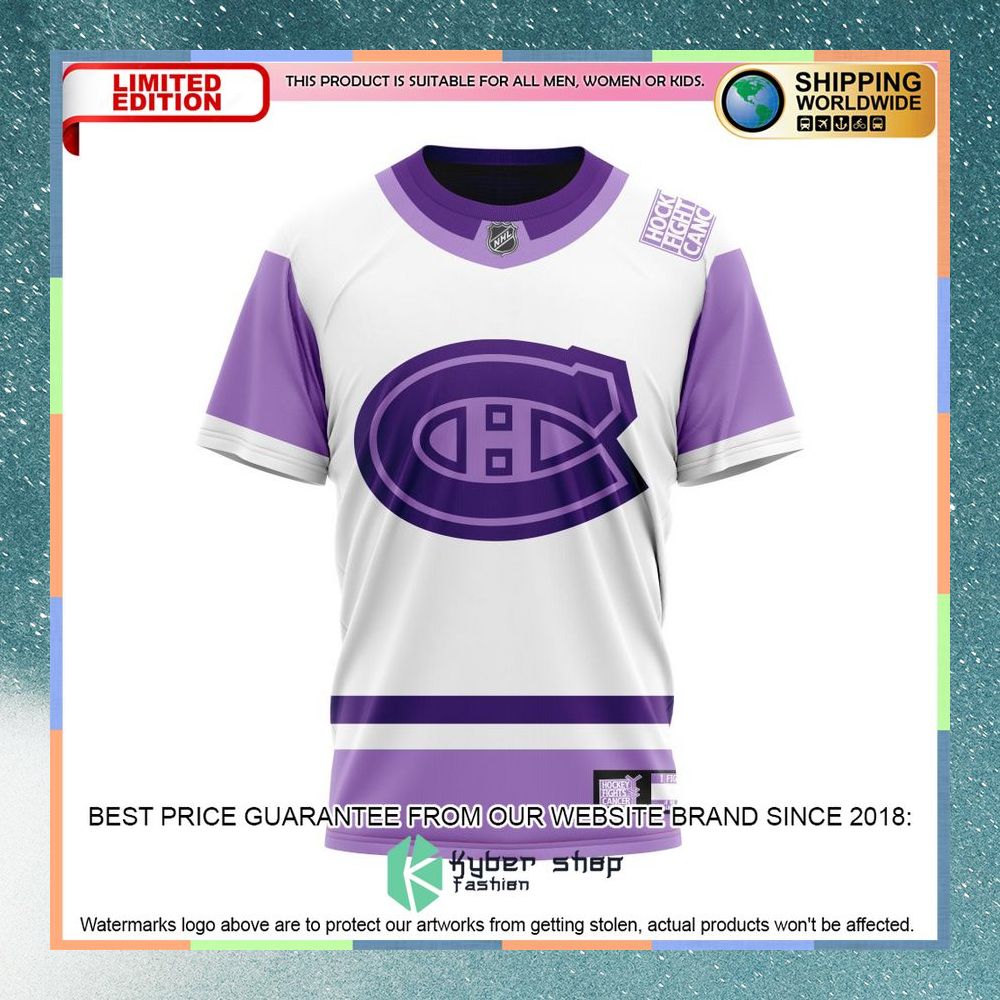 Personalized NHL Montreal Canadiens 2021 Fights Cancer Shirt, Hoodie 8 Personalized NHL Montreal Canadiens 2021 Fights Cancer Shirt, Hoodie word1