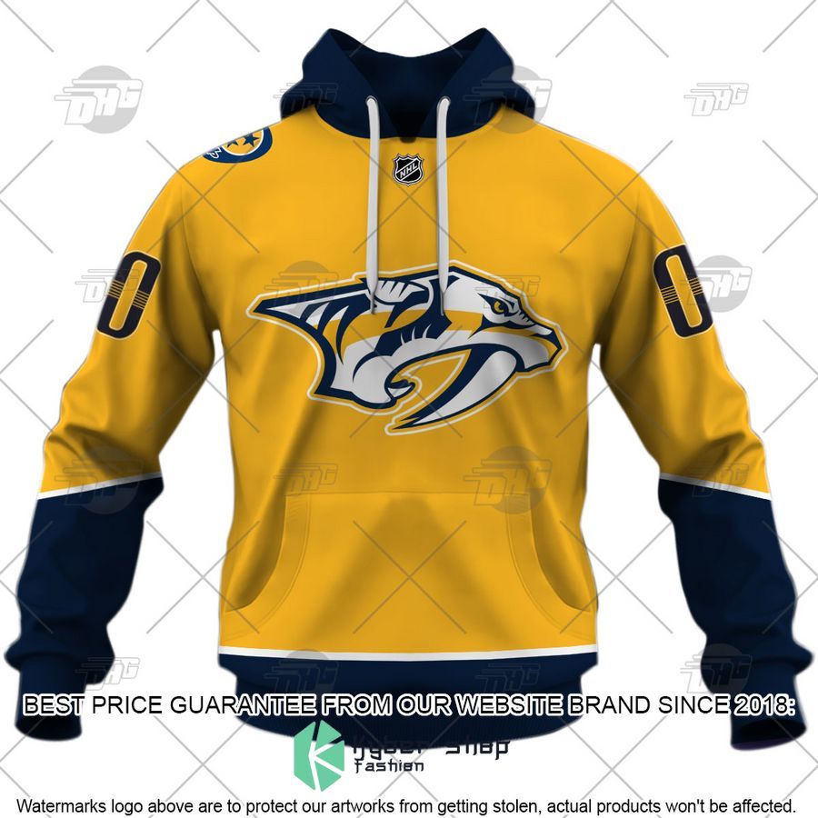 Personalized NHL Nashville Predators 2022 Gold Home Primegreen Pro 3D Shirt, Hoodie 3 Personalized NHL Nashville Predators 2022 Gold Home Primegreen Pro 3D Shirt, Hoodie word3